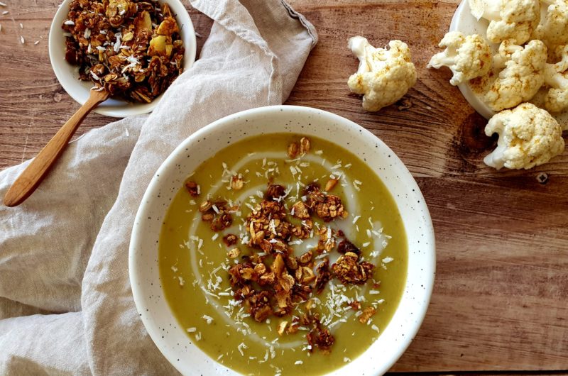 VELOUTÉ DE CHOU-FLEUR AU CURRY