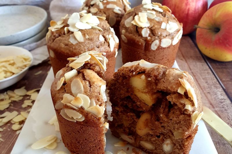 MUFFINS POMME AMANDE & CANNELLE