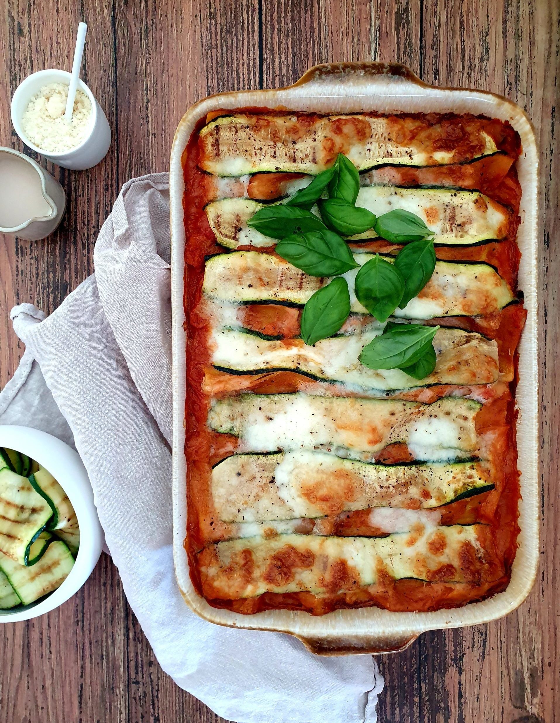 LASAGNES VEGGIE AUX COURGETTES