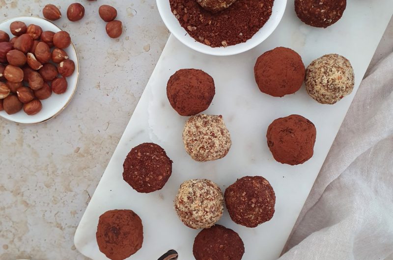 ENERGY BALLS À LA NOISETTE