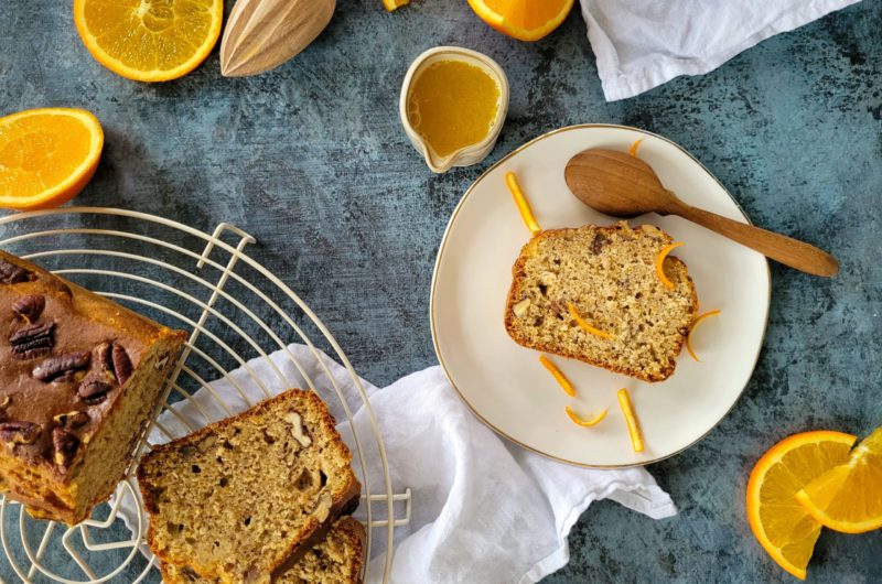 CAKE À L'ORANGE ET NOIX DE PÉCAN