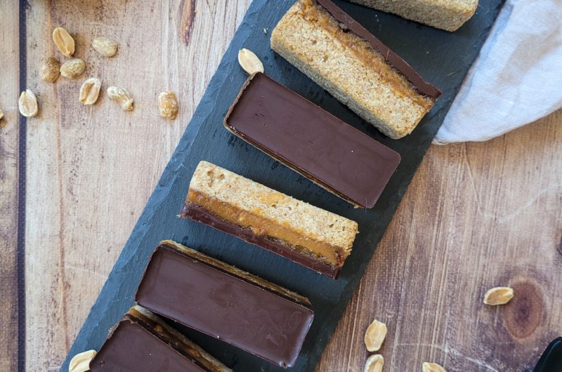 SHORTBREAD MILLIONNAIRE IG BAS À LA CACAHUÈTE