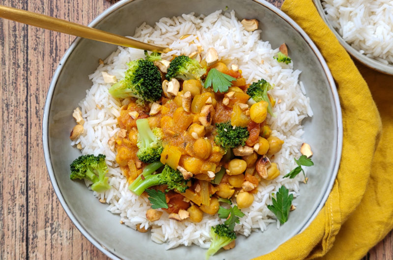 CURRY DE POIS CHICHES