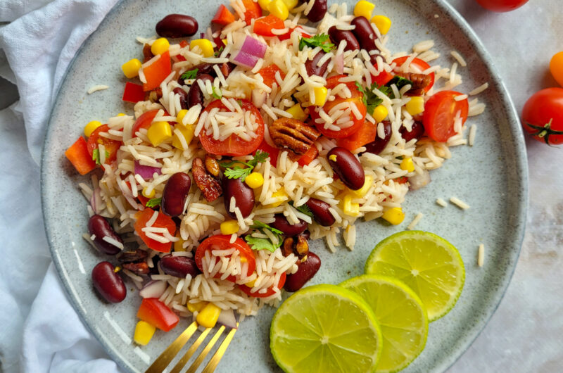SALADE DE RIZ À LA MEXICAINE