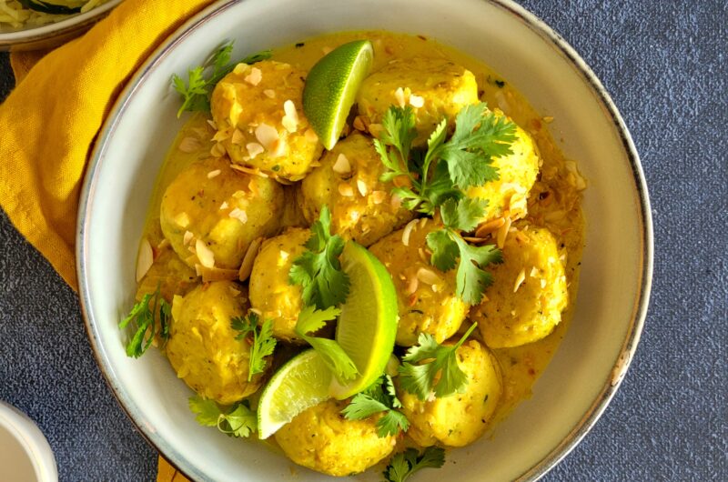 BOULETTES DE POISSON COCO-CURRY