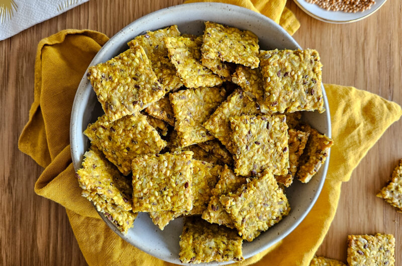 CRACKERS MOUTARDE ET ROMARIN