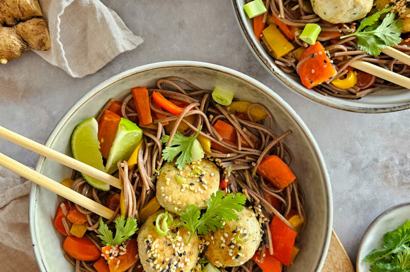 BOULETTES DE POULET À L'ASIATIQUE