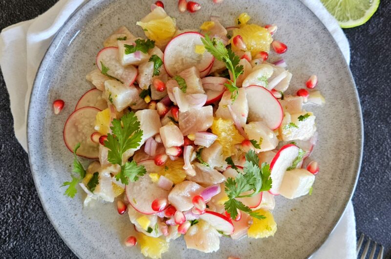 CEVICHE AUX AGRUMES ET RADIS
