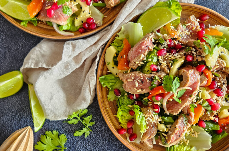 SALADE DE BŒUF À L'ASIATIQUE