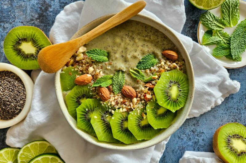 CHIA BOWL KIWI, MENTHE ET CITRON VERT