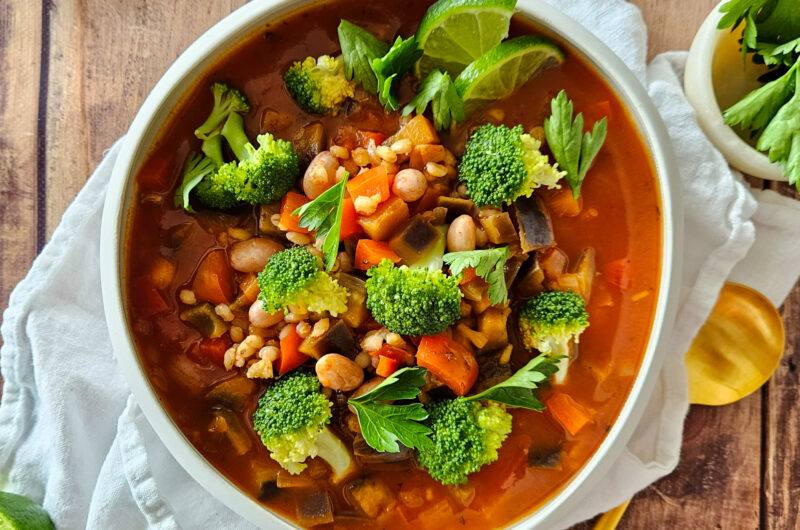 MINESTRONE D'ÉTÉ L'ORGE MONDÉ