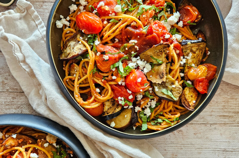 PASTA ALLA NORMA SANS FRITURE