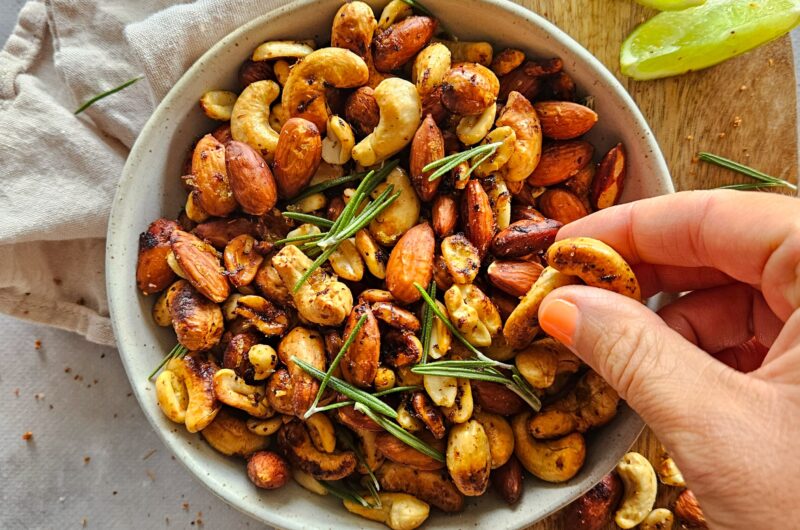 MÉLANGE DE NOIX APÉRO AU CITRON ET PIMENT