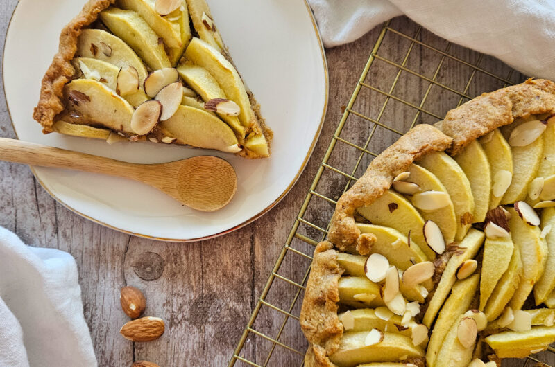 TARTE AUX POMMES ET CRÈME D'AMANDES IG BAS