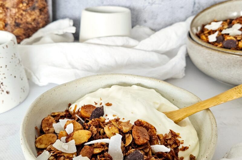 GRANOLA CHOCO COCO À LA FLEUR DE SEL