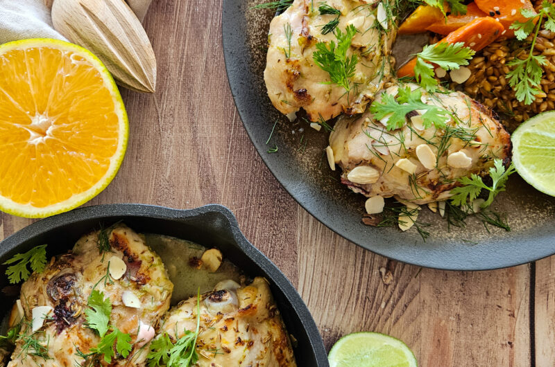 POULET À L'ORANGE ET GRAINES DE FENOUIL