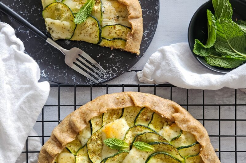 TARTE AU THON, COURGETTES ET HALLOUMI