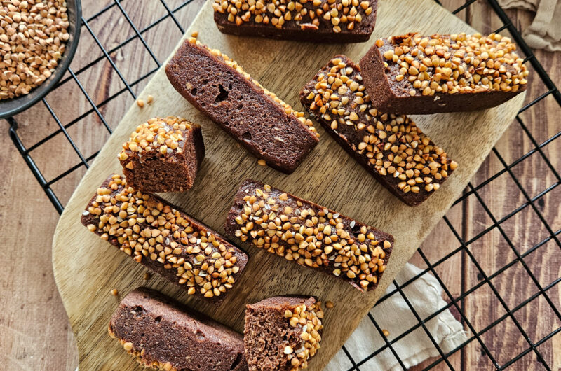 GÂTEAUX FAÇON FINANCIERS CHOCOLAT SARRASIN