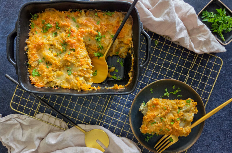 GRATIN DE CHOU-FLEUR ET PATATE DOUCE