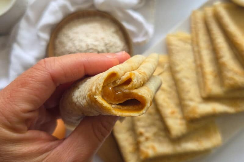 CRÊPES MOELLEUSES AU LAIT DE COCO