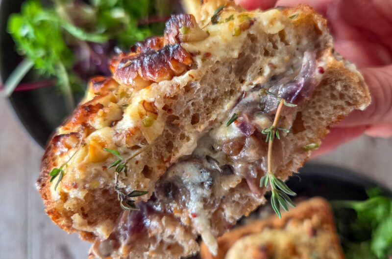 CROQUE FORESTIER AU COMTÉ ET À LA MOUTARDE